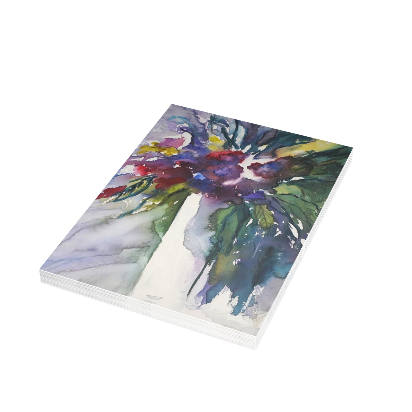 FINE ART POSTCARDS - MIXED FLOWER BOUQUET