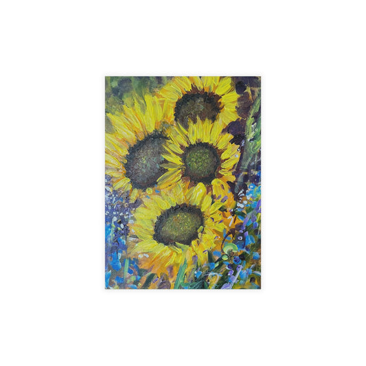 FINE ART POSTCARDS - GIRASOLI