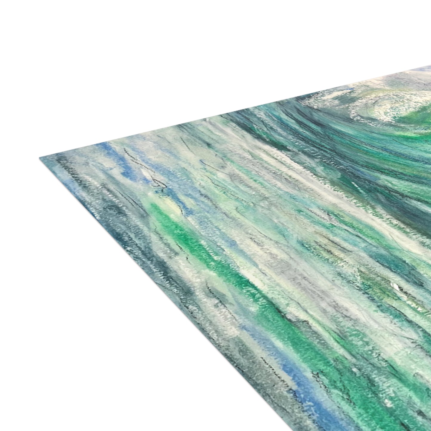 FINE ART POSTCARDS - HORIZON'S EMBRACE: A MAJESTIC WAVE