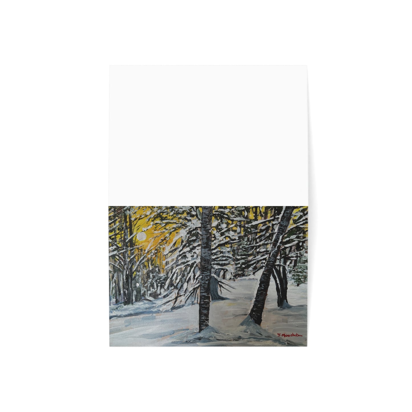 GREETING CARDS (1, 10, 30, and 50pcs) - FORESTA BIANCA