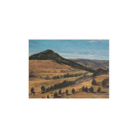FINE ART POSTCARDS - BEHIND PIKES PEAK