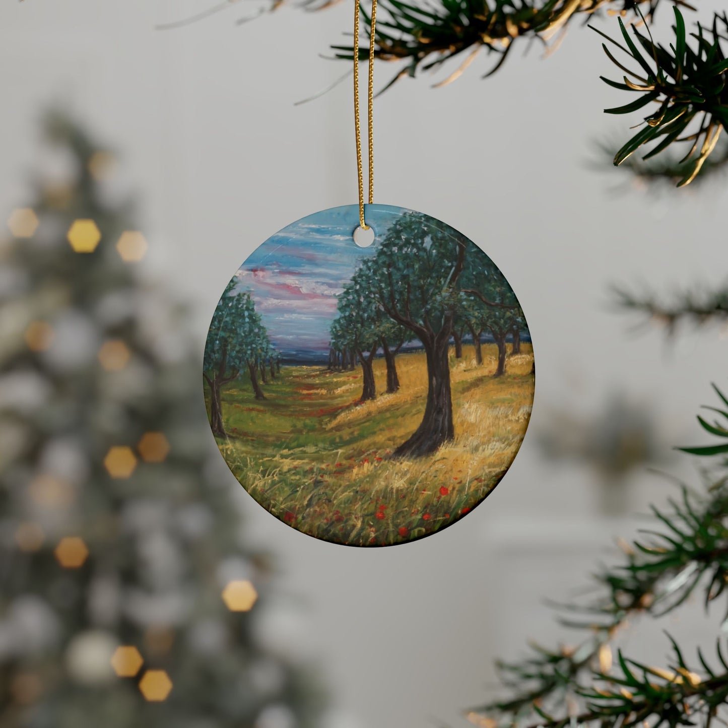 CERAMIC ORNAMENTS - THE OLIVE GROVE