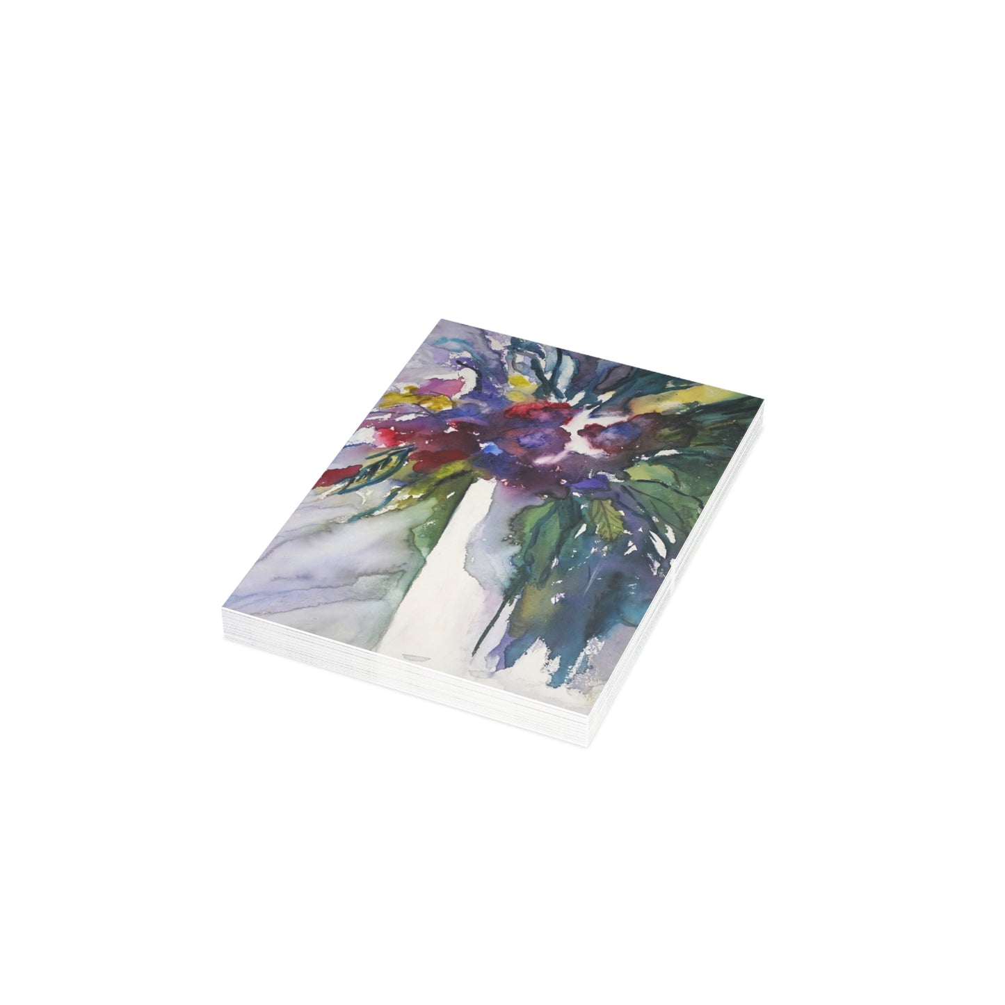 FINE ART POSTCARDS - MIXED FLOWER BOUQUET