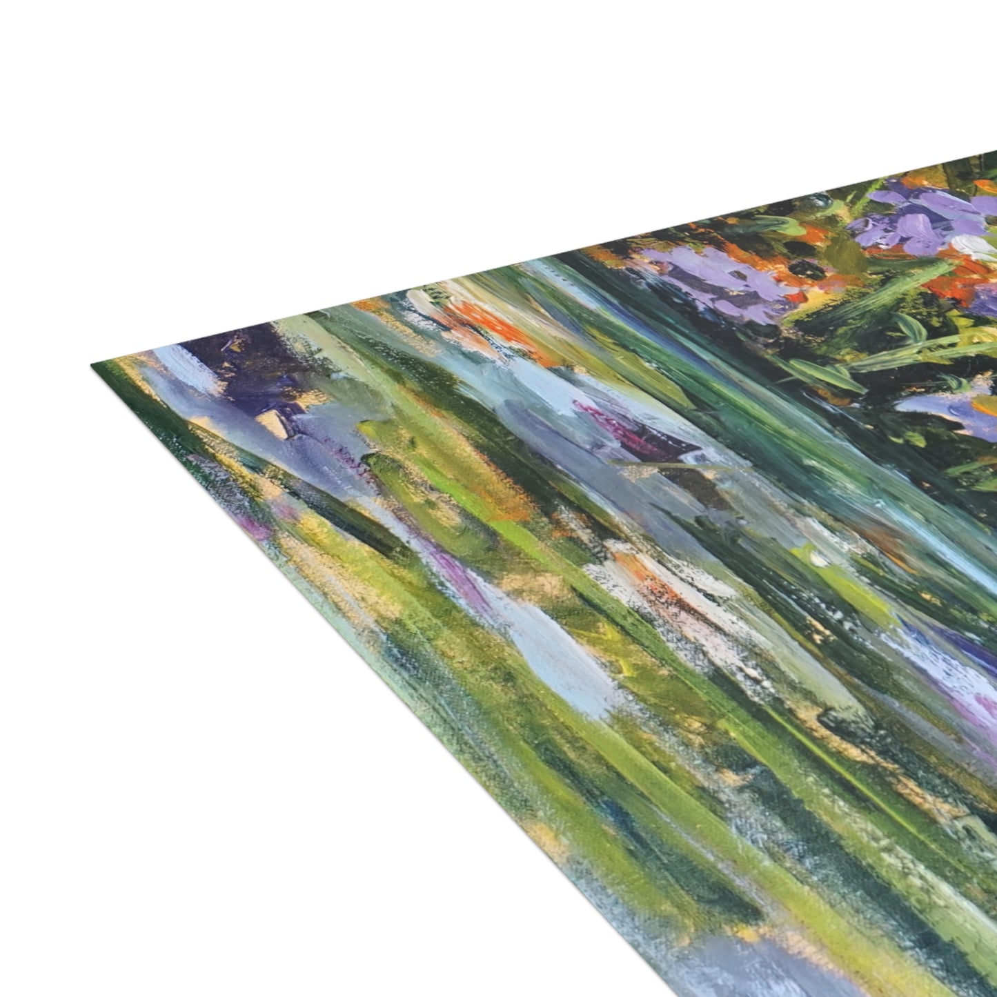 FINE ART POSTCARDS - WILD FLOWERS BY THE RIVER