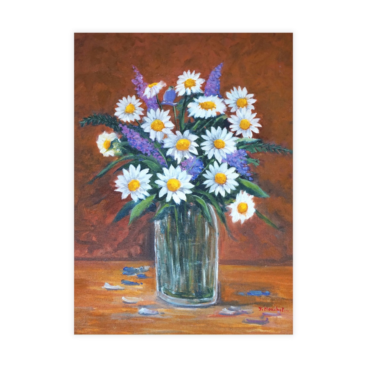 FINE ART POSTCARDS - DAISIES