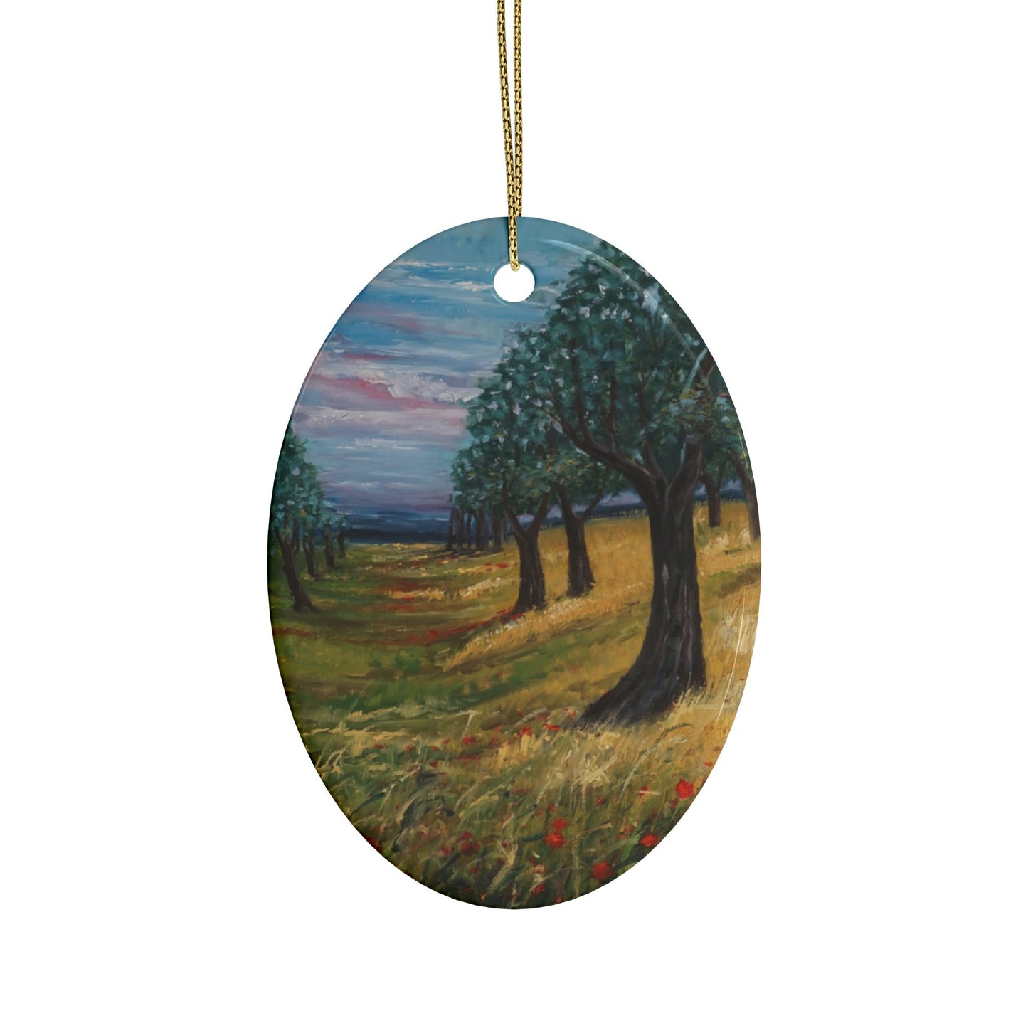 CERAMIC ORNAMENTS - THE OLIVE GROVE
