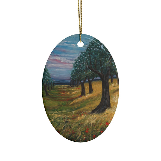 CERAMIC ORNAMENTS - THE OLIVE GROVE
