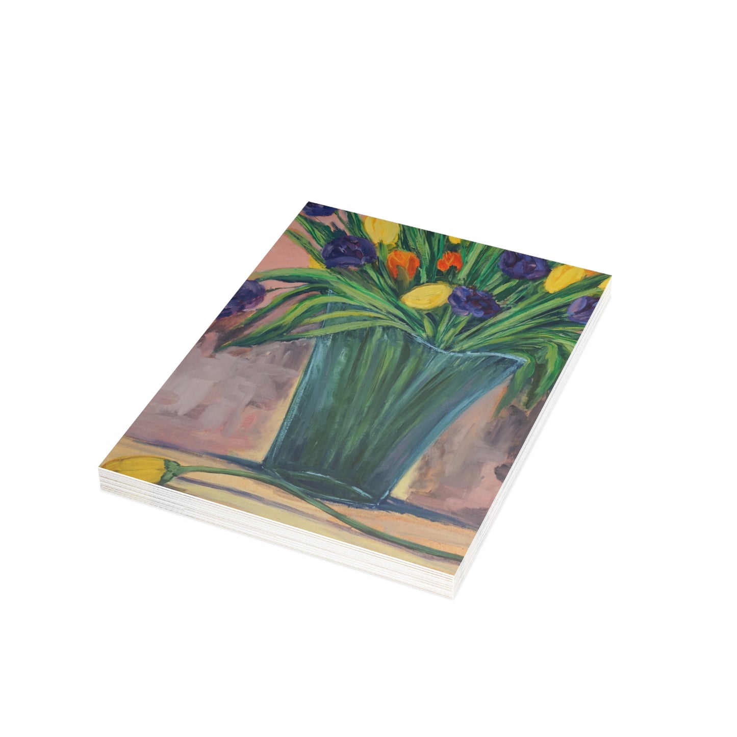 FINE ART POSTCARDS - ETERNAL BLOOM: A BIRTHDAY BOUQUET OF LOVE