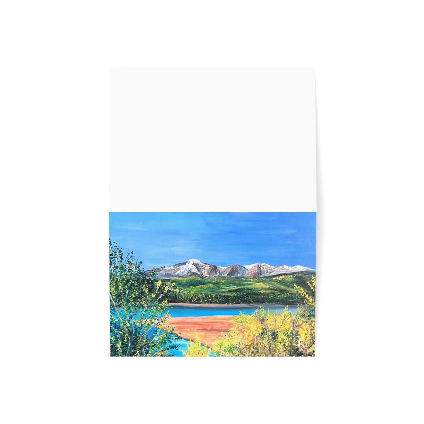 GREETING CARDS (1, 10, 30, and 50pcs) - PIKES PEAK MOUTAINS