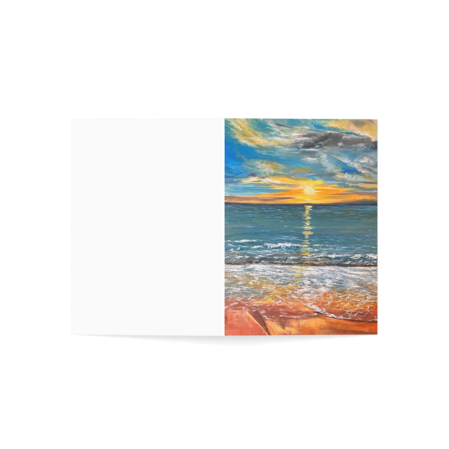 GREETING CARDS (1, 10, 30, and 50pcs) - PEACEFUL SUNRISE