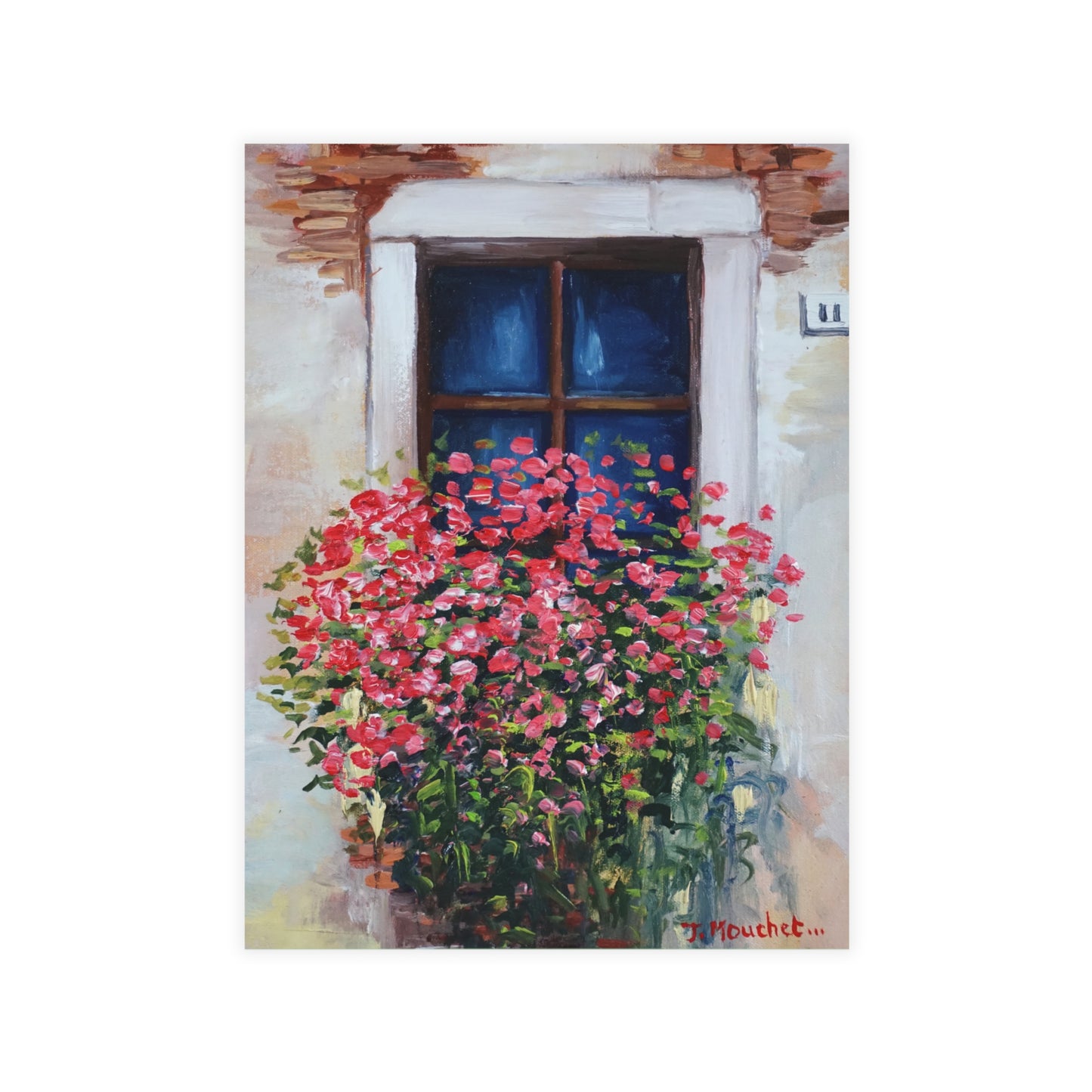 FINE ART POSTCARDS - BLOOMING FLOWERS