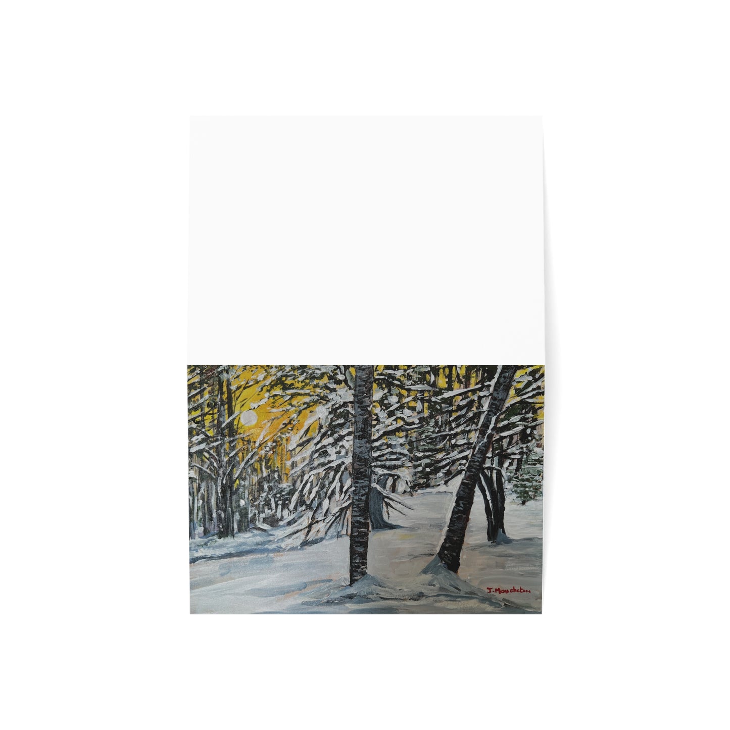 GREETING CARDS (1, 10, 30, and 50pcs) - FORESTA BIANCA