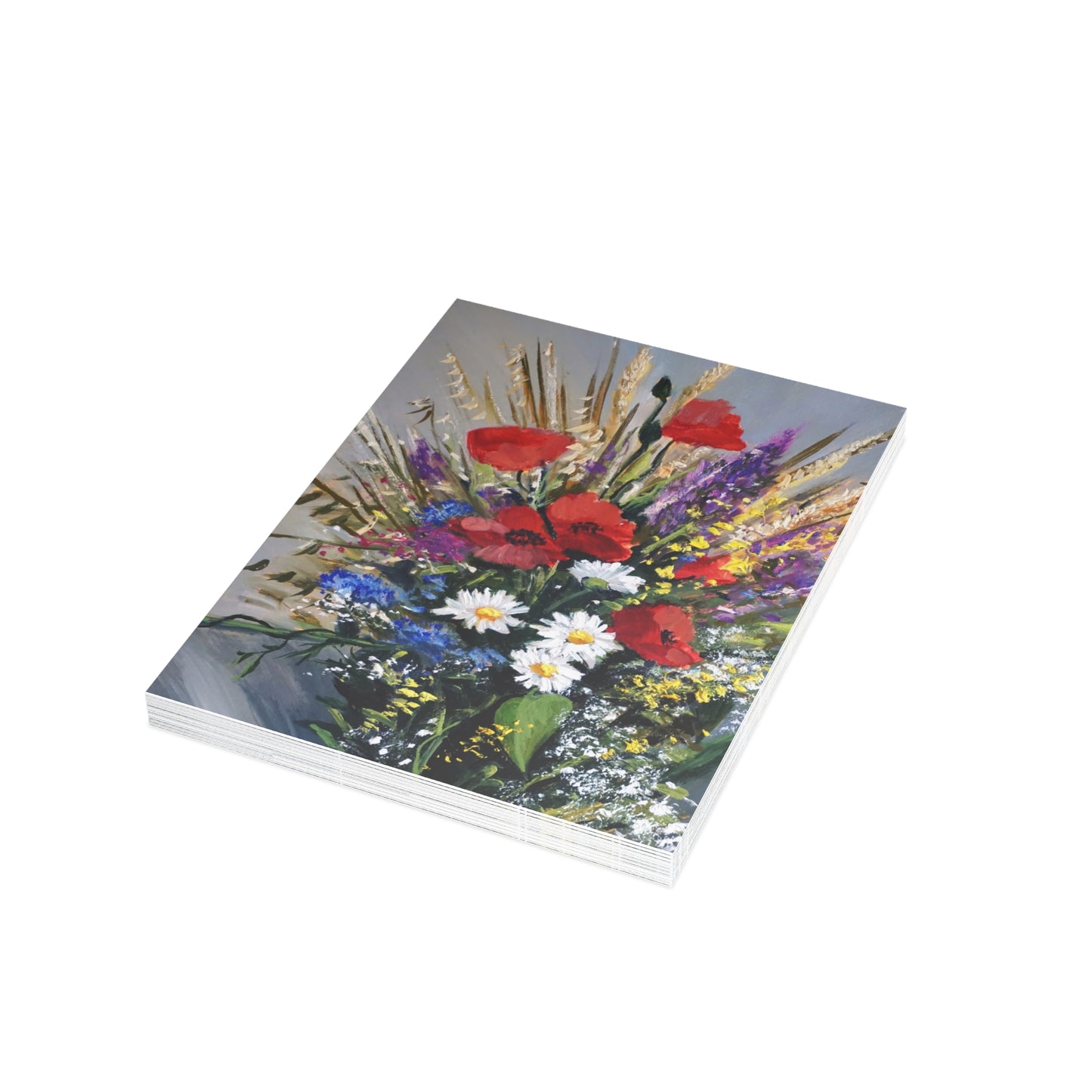 FINE ART POSTCARDS - BOUQUET OF WILD FLOWERS