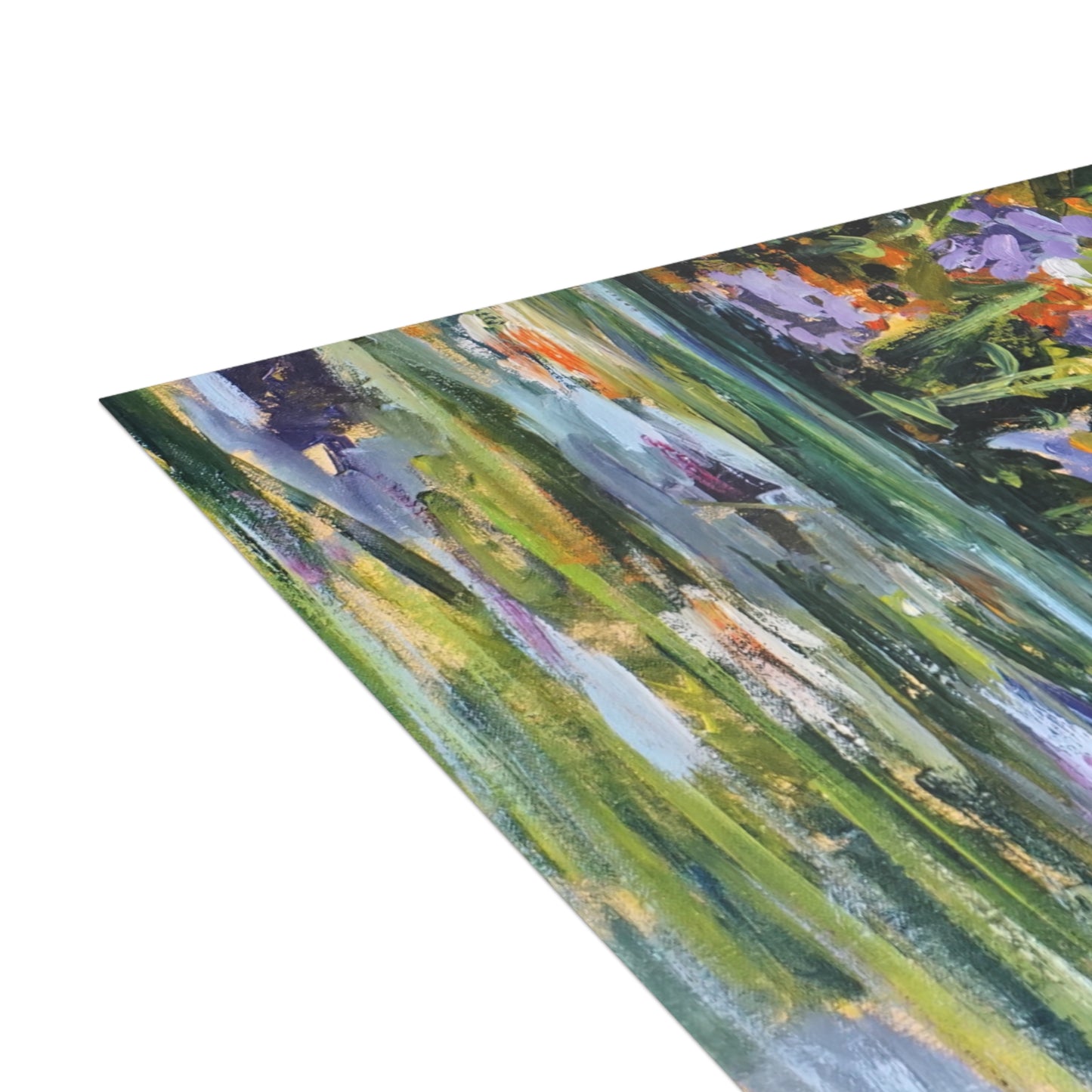 FINE ART POSTCARDS - WILD FLOWERS BY THE RIVER
