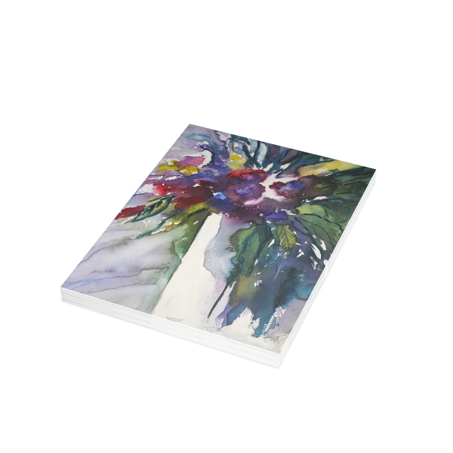 FINE ART POSTCARDS - MIXED FLOWER BOUQUET