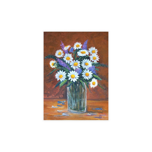 FINE ART POSTCARDS - DAISIES