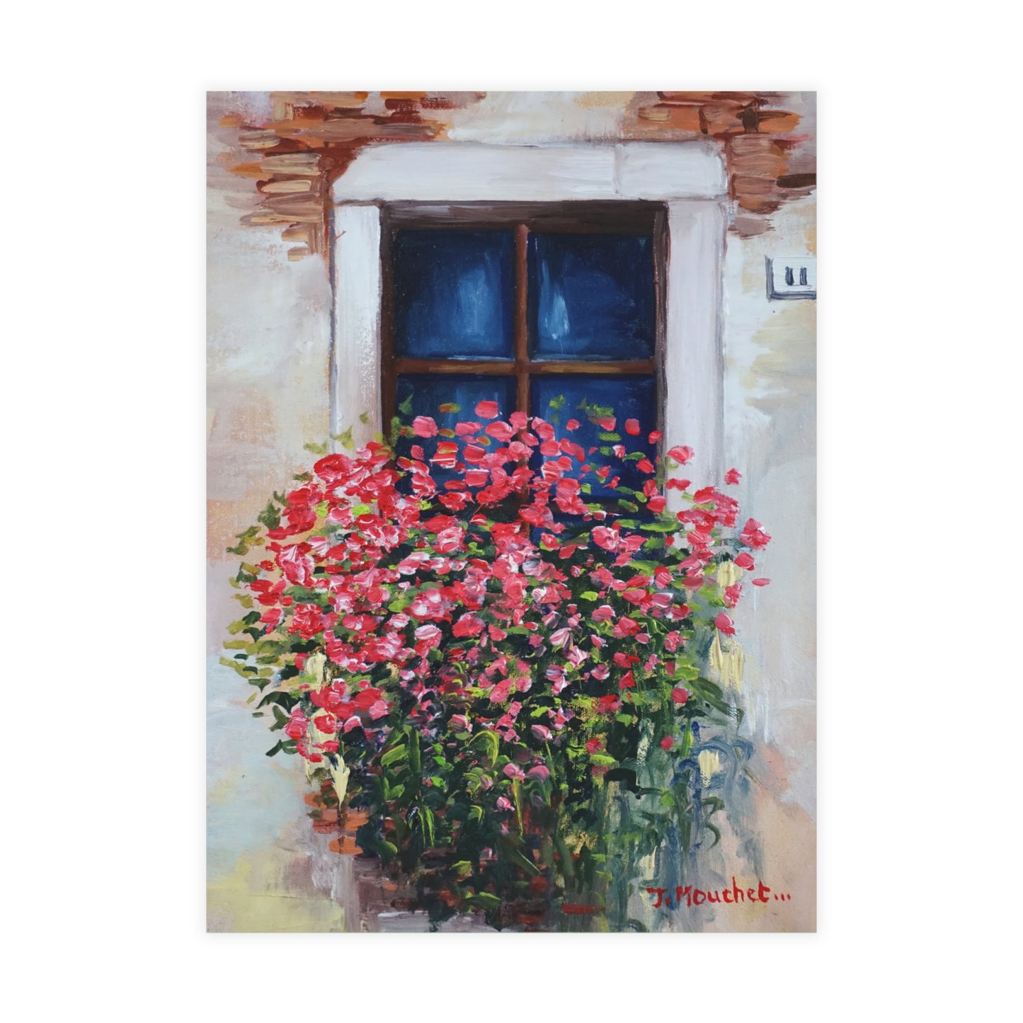 FINE ART POSTCARDS - BLOOMING FLOWERS