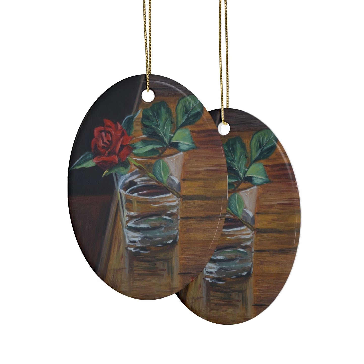 CERAMIC ORNAMENTS - THE ROSE