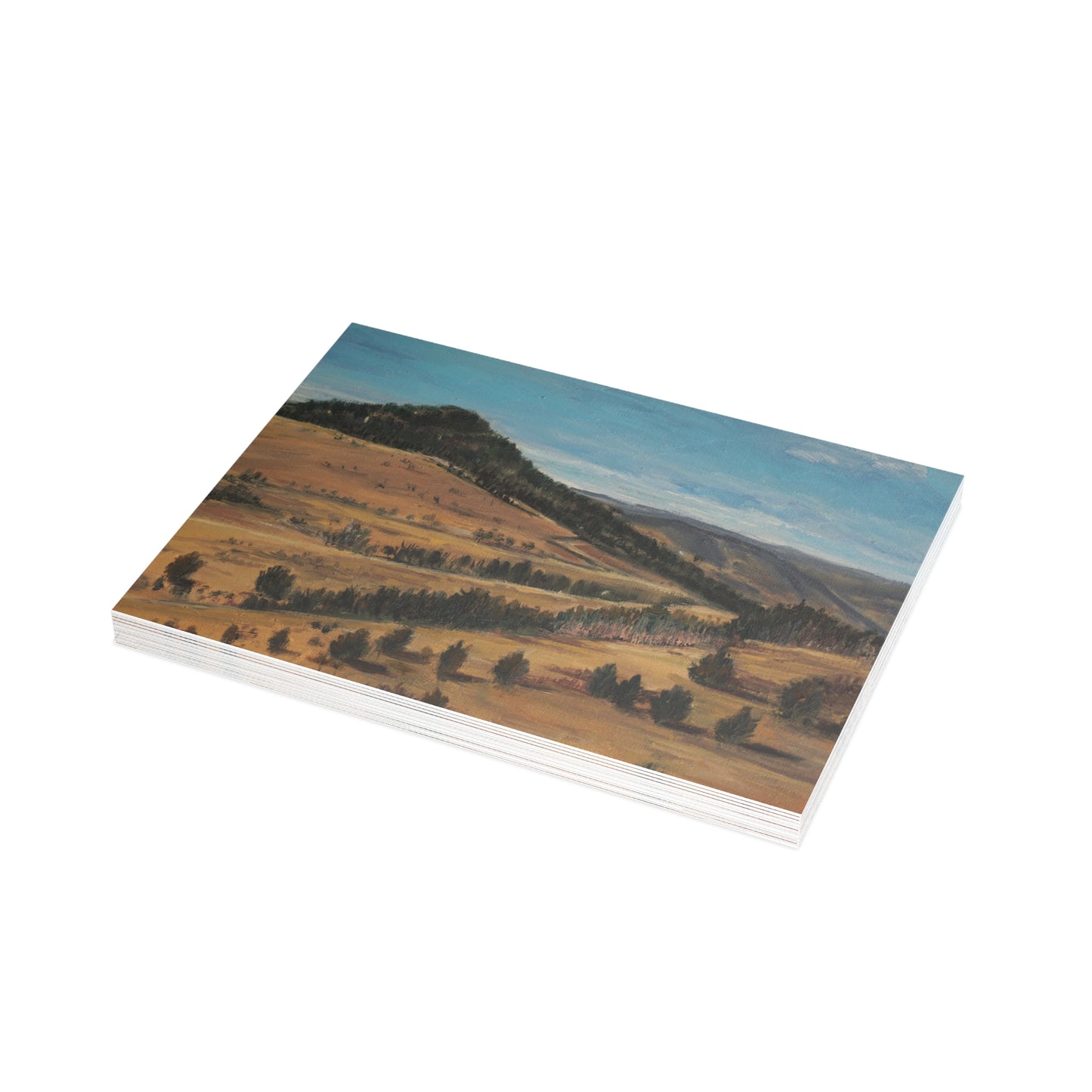 FINE ART POSTCARDS - BEHIND PIKES PEAK