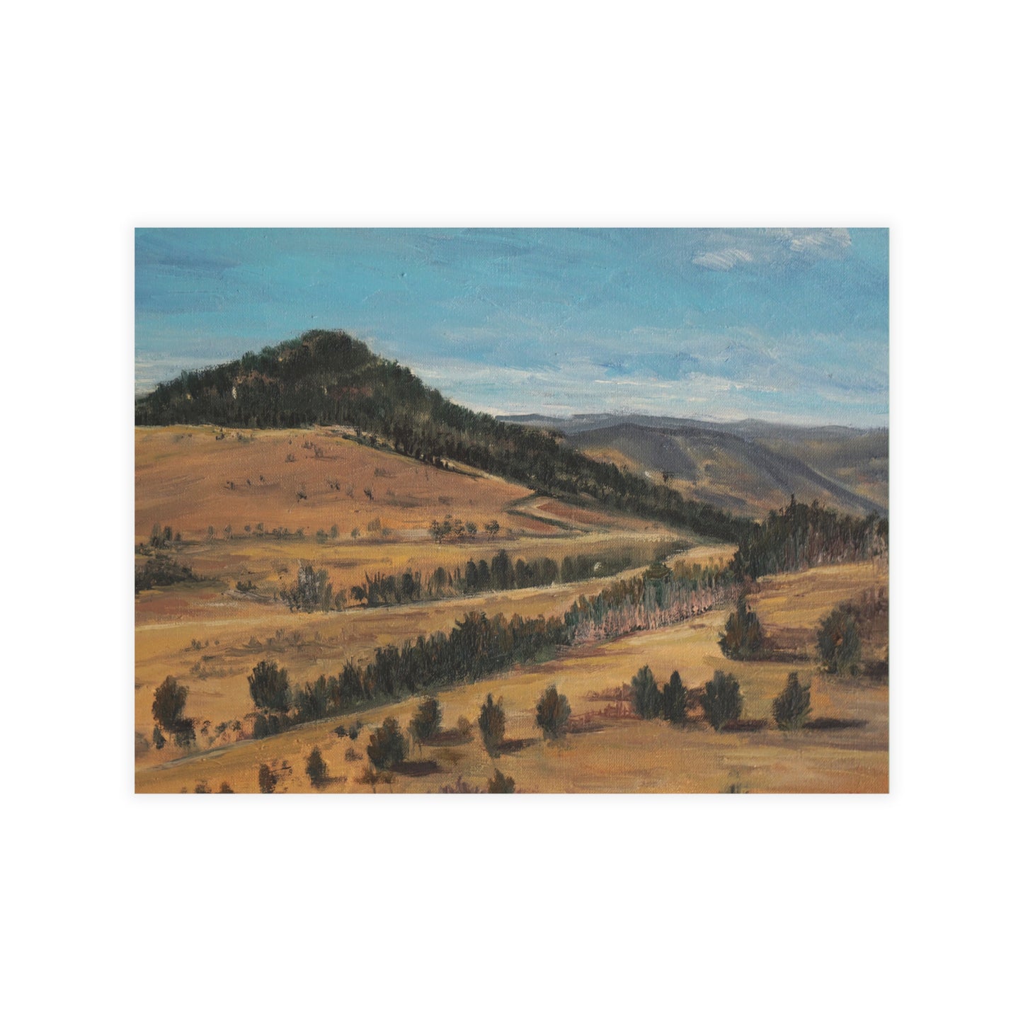 FINE ART POSTCARDS - BEHIND PIKES PEAK