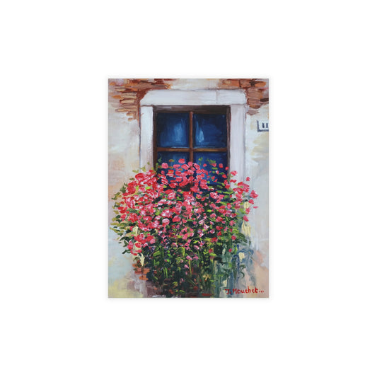 FINE ART POSTCARDS - BLOOMING FLOWERS