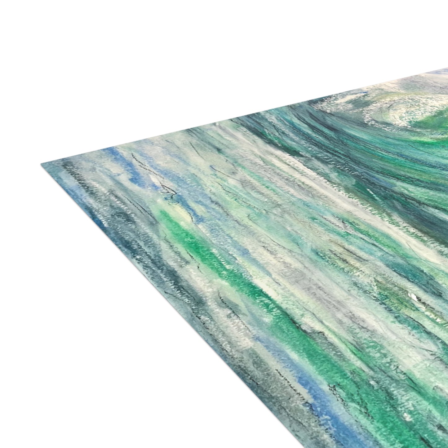 FINE ART POSTCARDS - HORIZON'S EMBRACE: A MAJESTIC WAVE