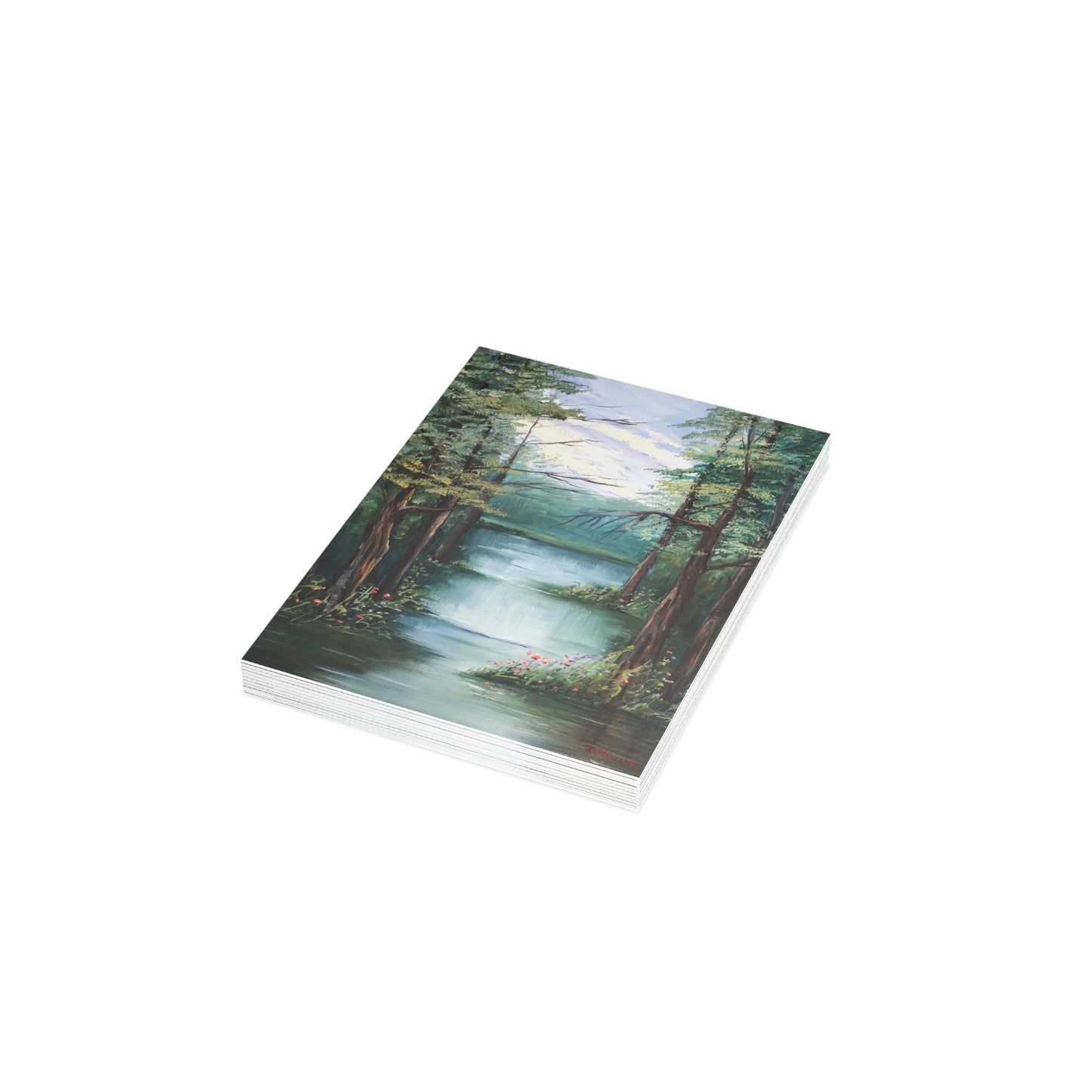 FINE ART POSTCARDS -THE LAKE