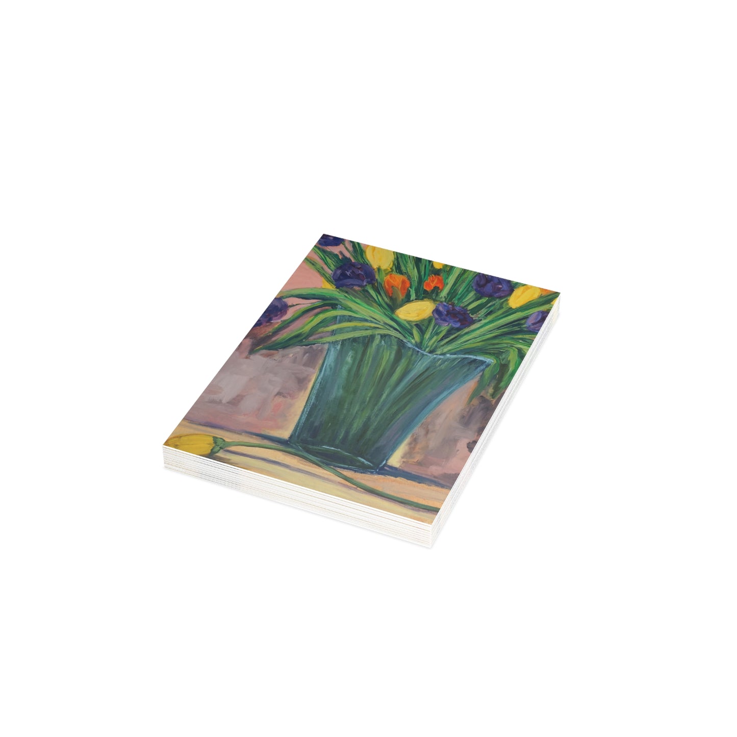 FINE ART POSTCARDS - ETERNAL BLOOM: A BIRTHDAY BOUQUET OF LOVE