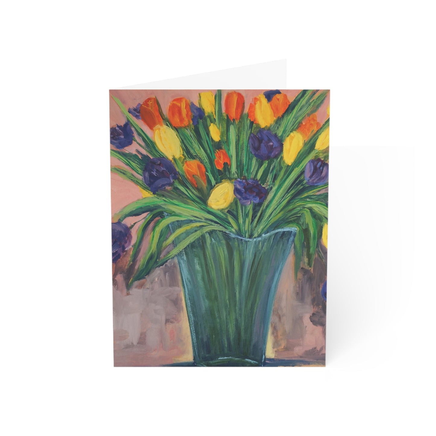 GREETING CARDS (1, 10, 30, and 50pcs) - ETERNAL BLOOM: A BIRTHDAY BOUQUET OF LOVE