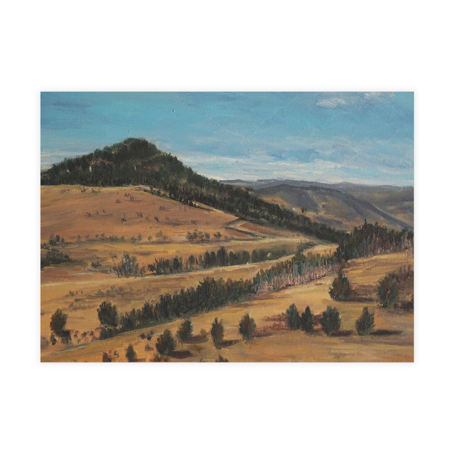 FINE ART POSTCARDS - BEHIND PIKES PEAK