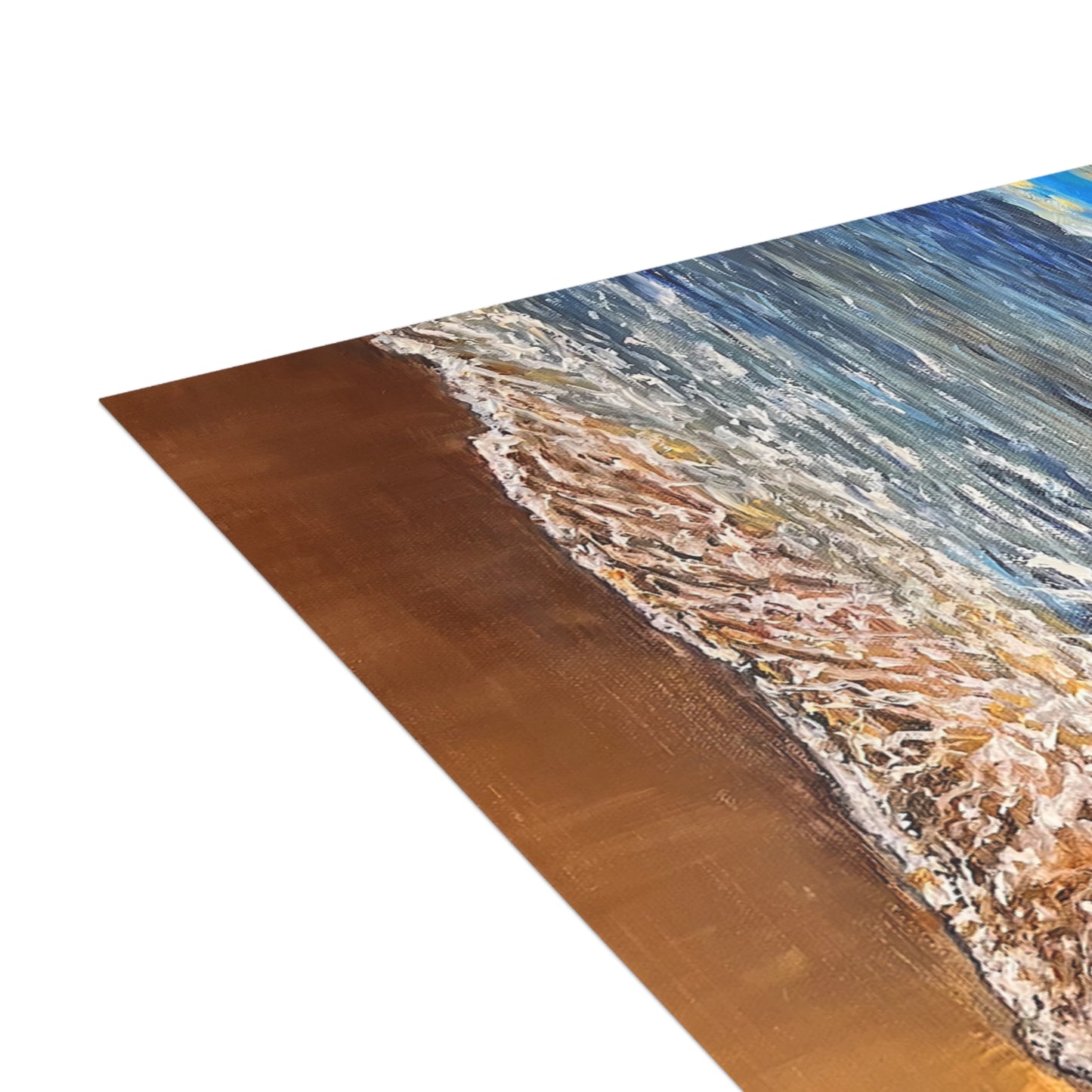 FINE ART POSTCARDS - GOLDEN HORIZON: EMBRACING HAWAII'S BREATHTAKING SUNRISE