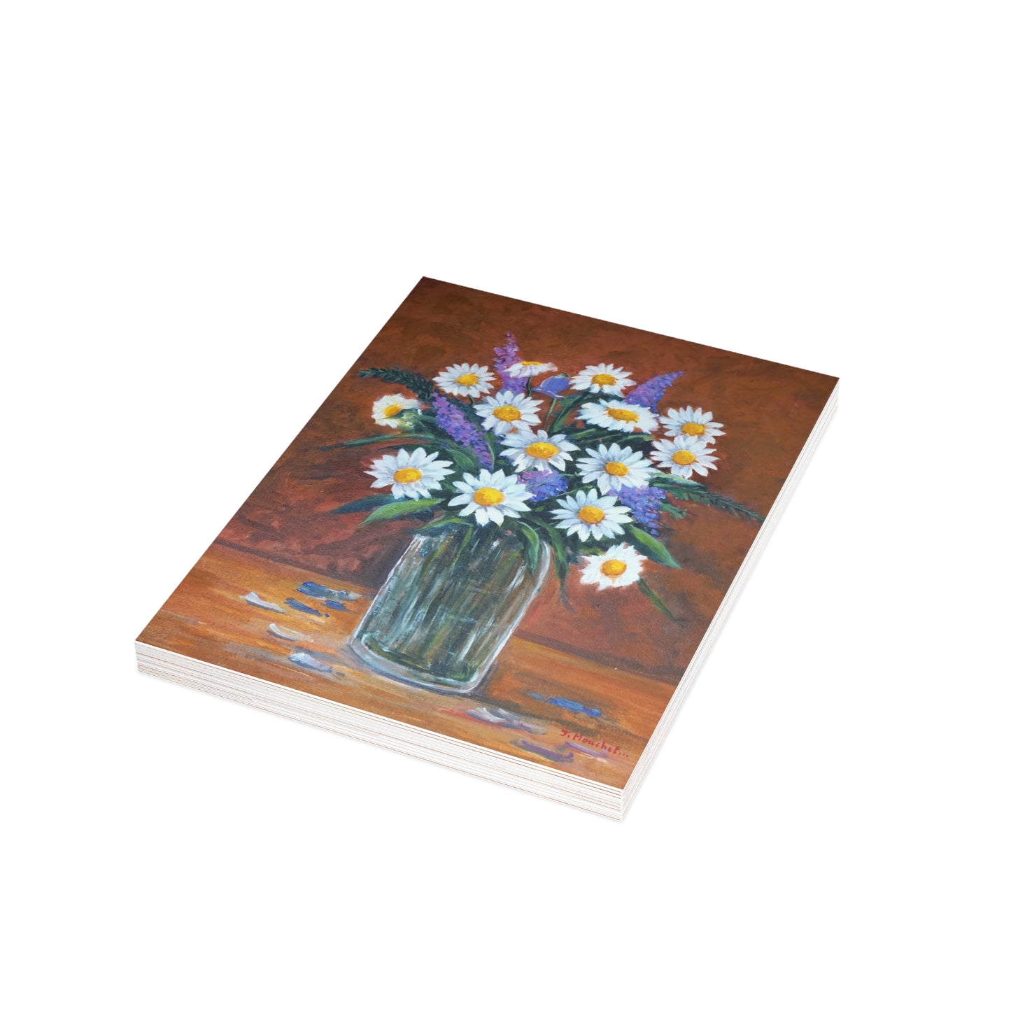 FINE ART POSTCARDS - DAISIES