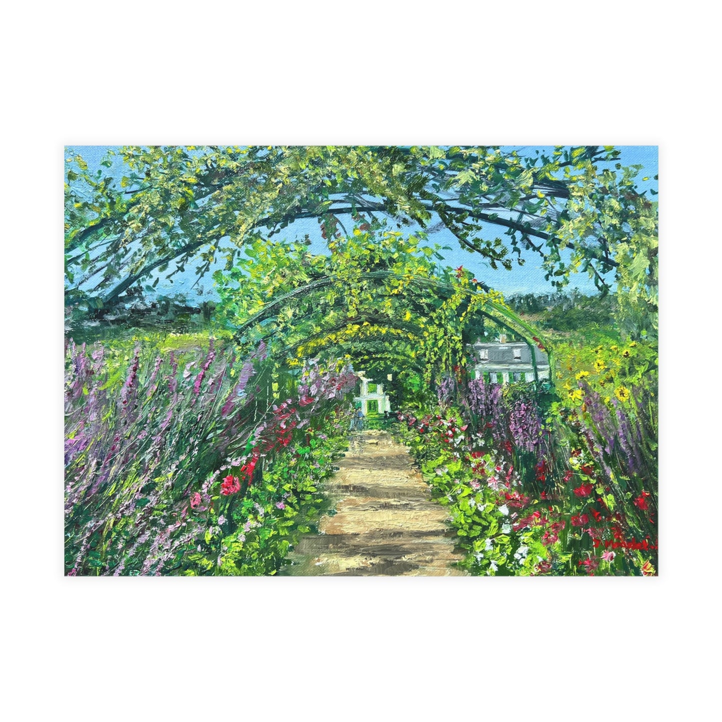 FINE ART POSTCARDS - PATHWAY TO TRANQUILITY