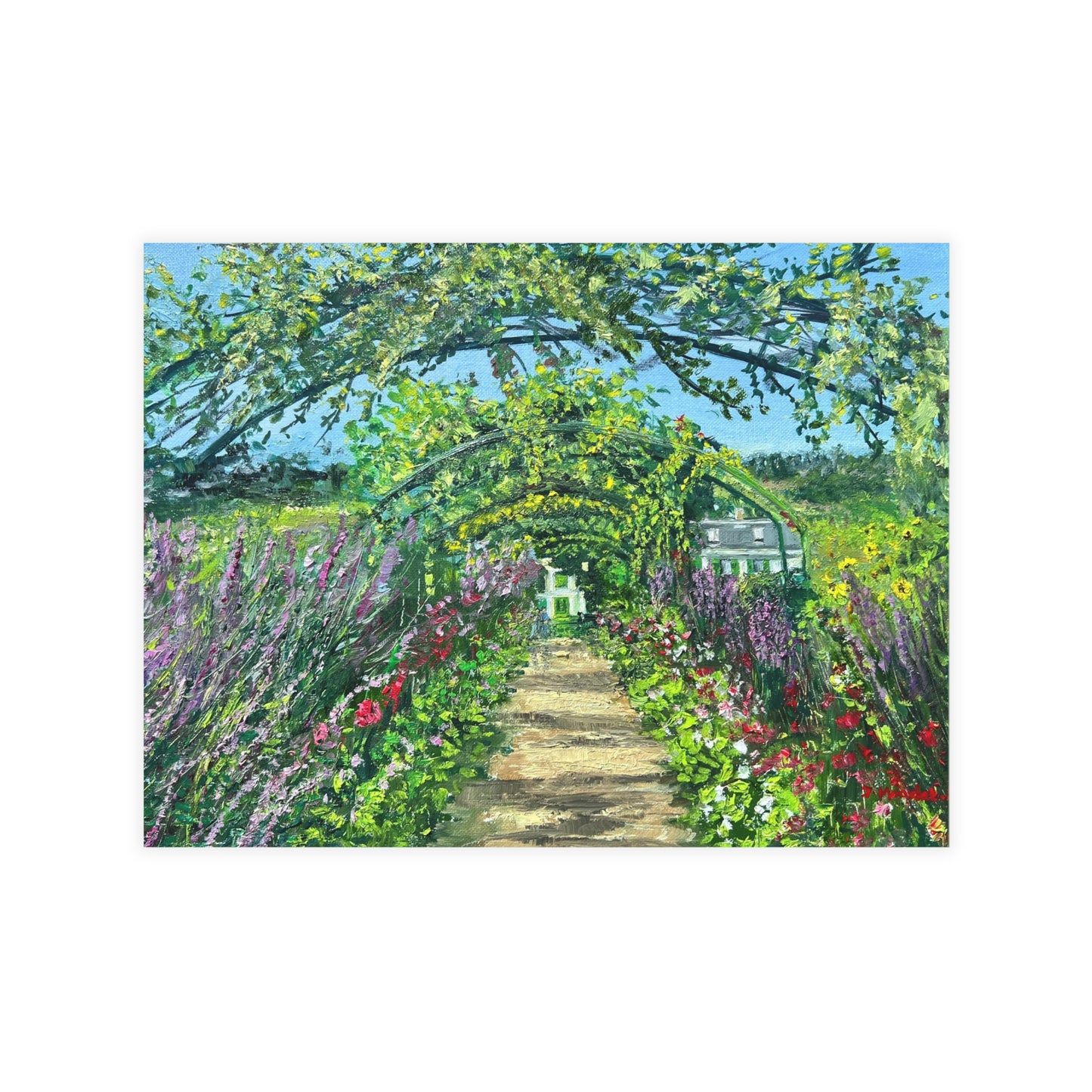 FINE ART POSTCARDS - PATHWAY TO TRANQUILITY