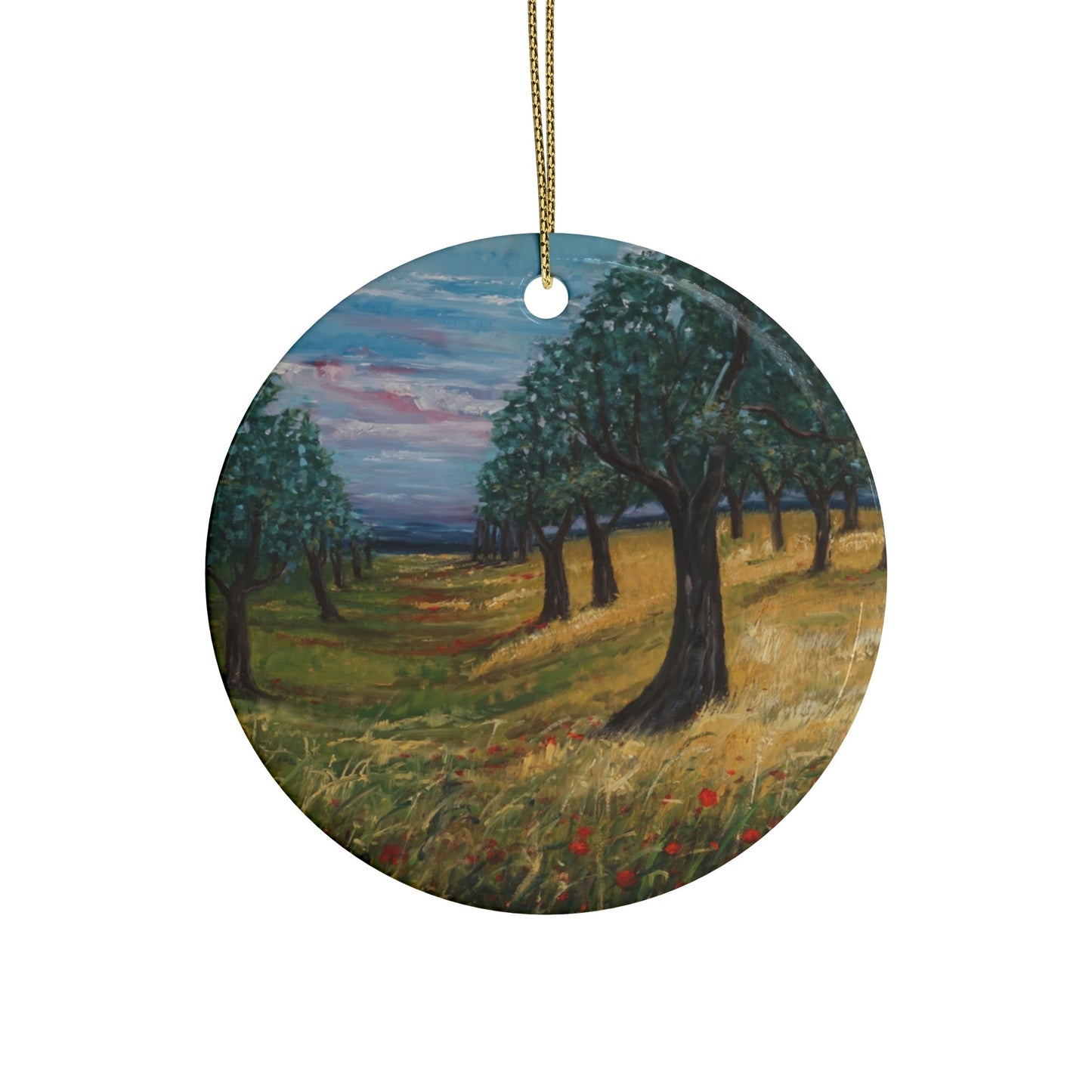 CERAMIC ORNAMENTS - THE OLIVE GROVE