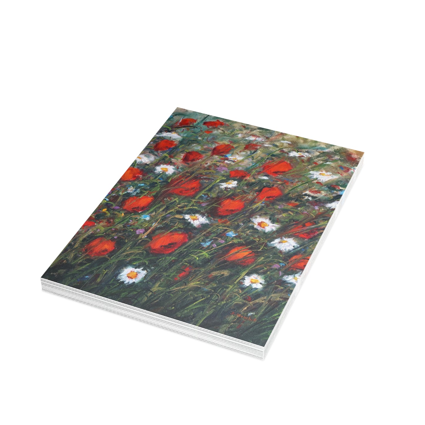 FINE ART POSTCARD - WHISPERS OF THE MEADOW