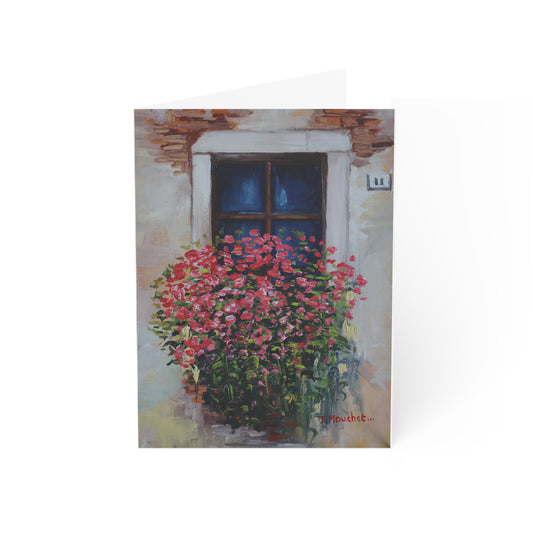 GREETING CARDS  (1, 10, 30, and 50pcs) - BLOOMING FLOWERS