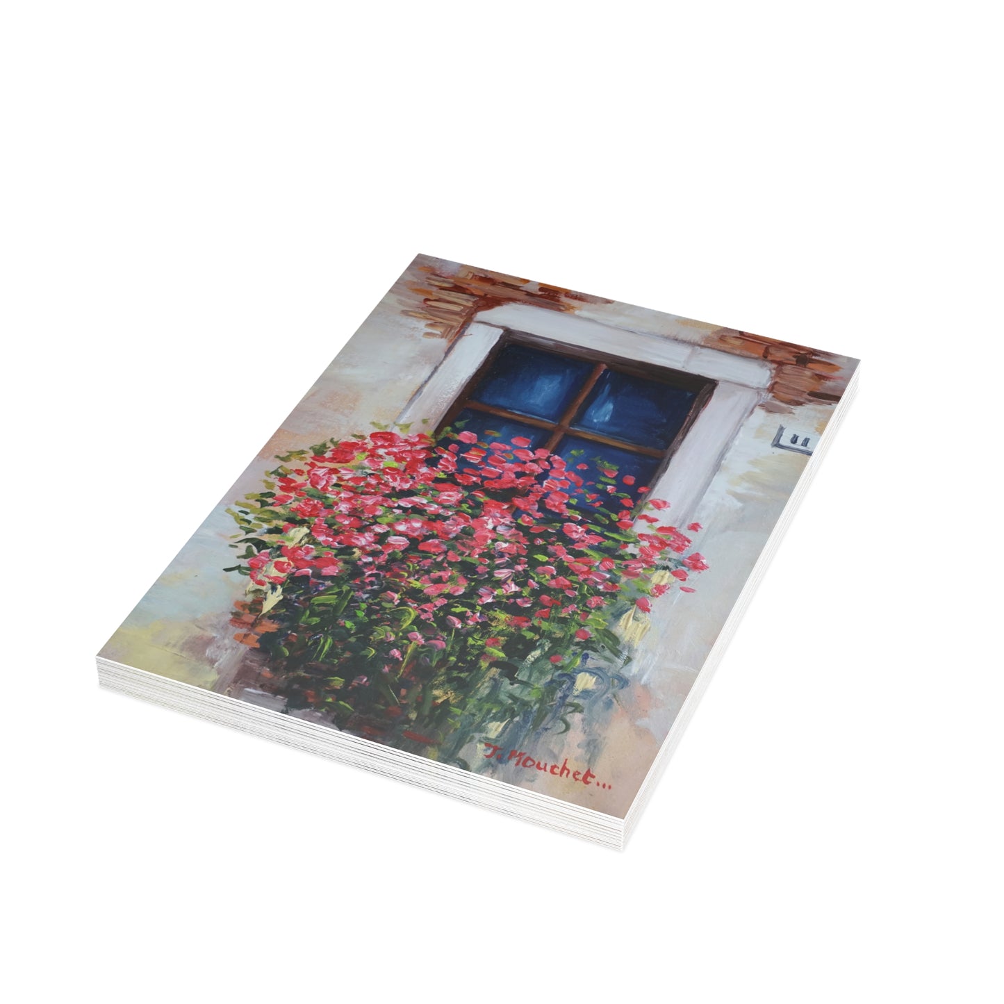 FINE ART POSTCARDS - BLOOMING FLOWERS