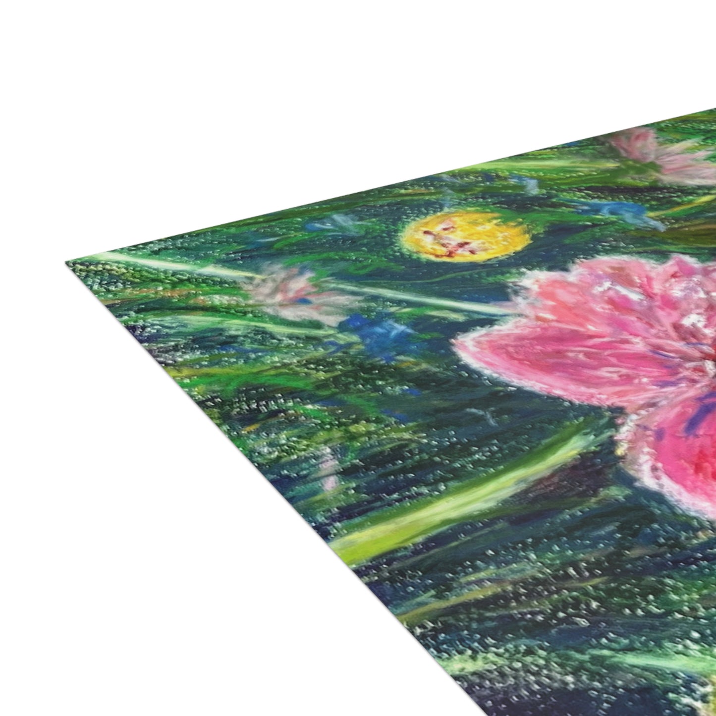 FINE ART POSTCARDS - PINK BLOSSOMS: VIBRANT BLOOM