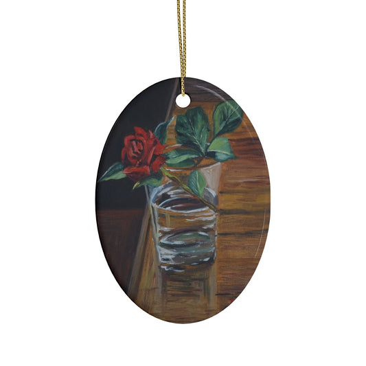 CERAMIC ORNAMENTS - THE ROSE