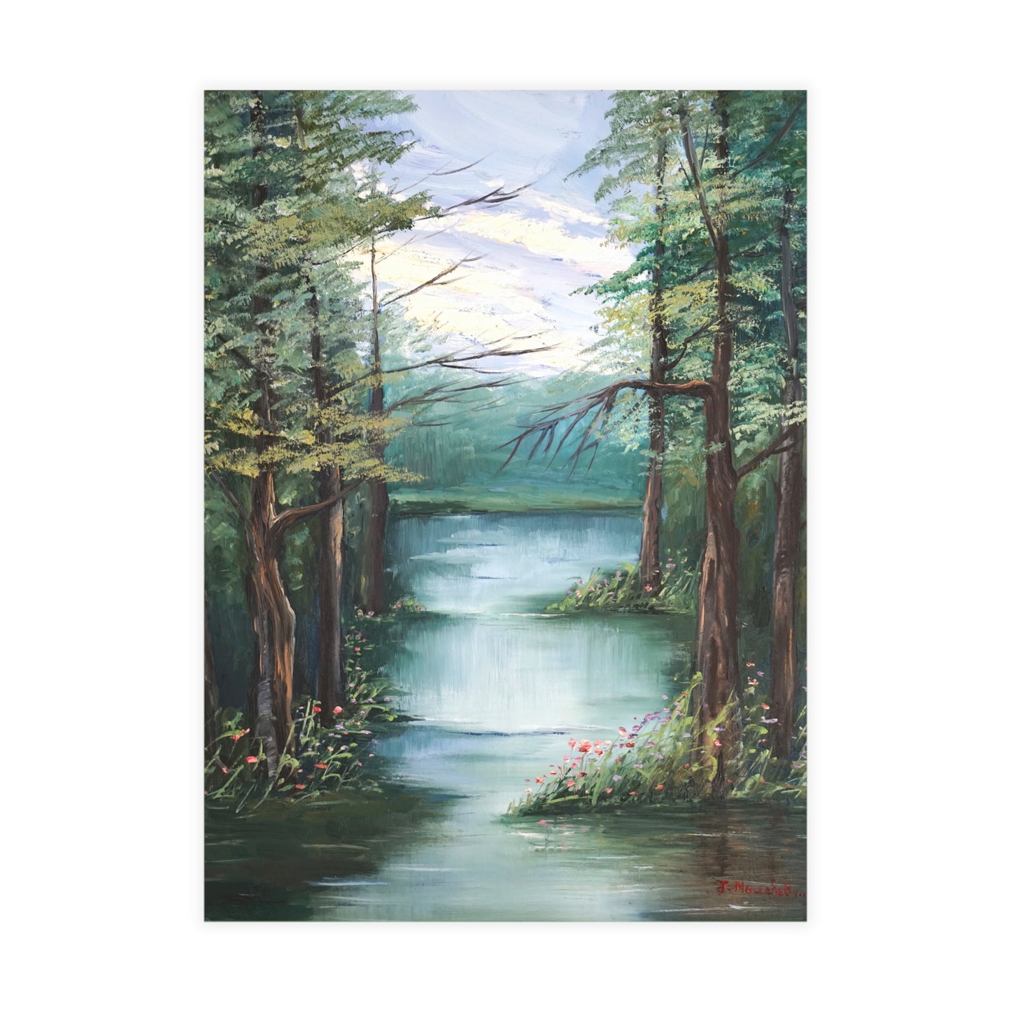 FINE ART POSTCARDS -THE LAKE