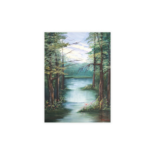FINE ART POSTCARDS -THE LAKE