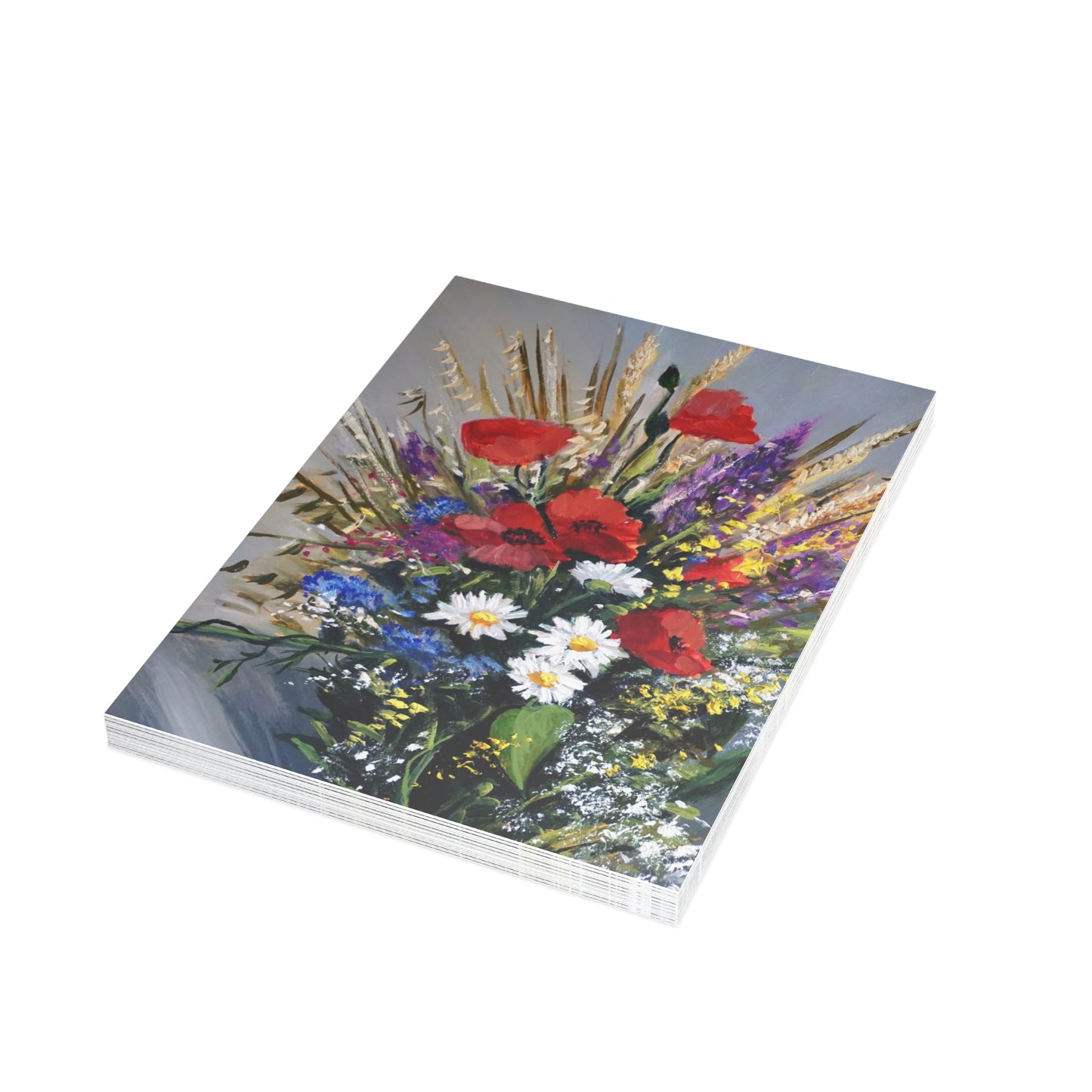 FINE ART POSTCARDS - BOUQUET OF WILD FLOWERS