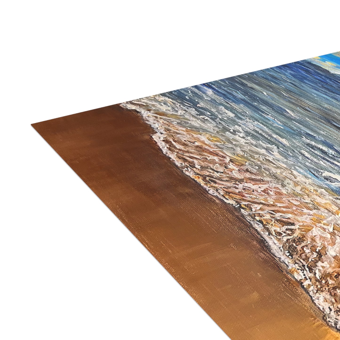 FINE ART POSTCARDS - GOLDEN HORIZON: EMBRACING HAWAII'S BREATHTAKING SUNRISE