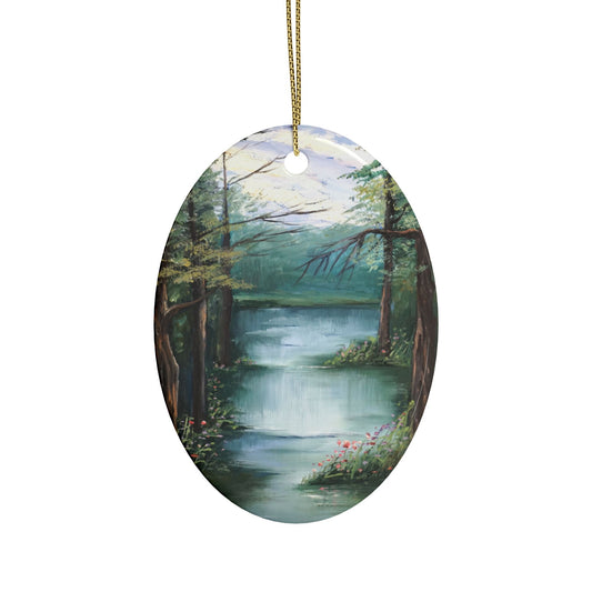 CERAMIC ORNAMENTS - THE LAKE