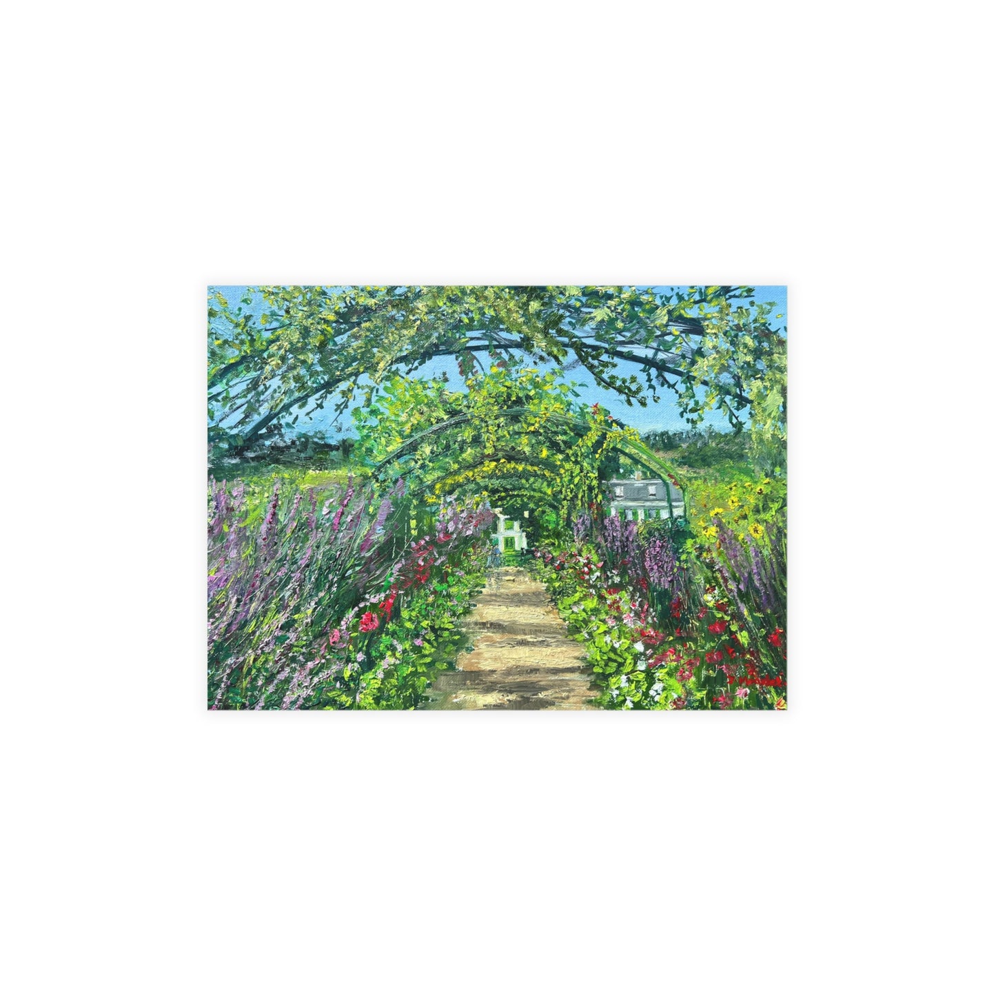 FINE ART POSTCARDS - PATHWAY TO TRANQUILITY