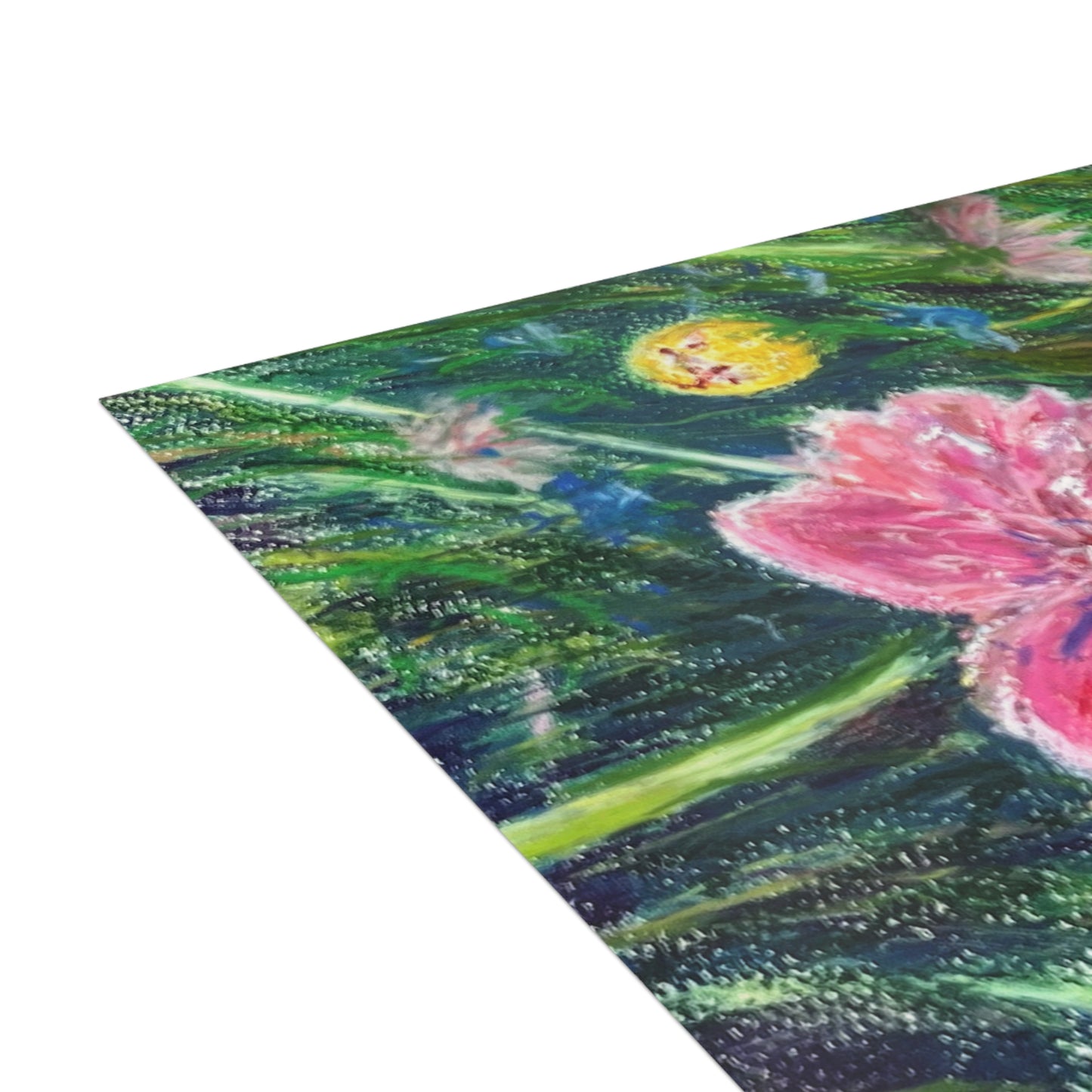 FINE ART POSTCARDS - PINK BLOSSOMS: VIBRANT BLOOM