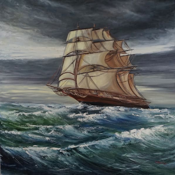 THE STORM - J Mouchet Fine Art