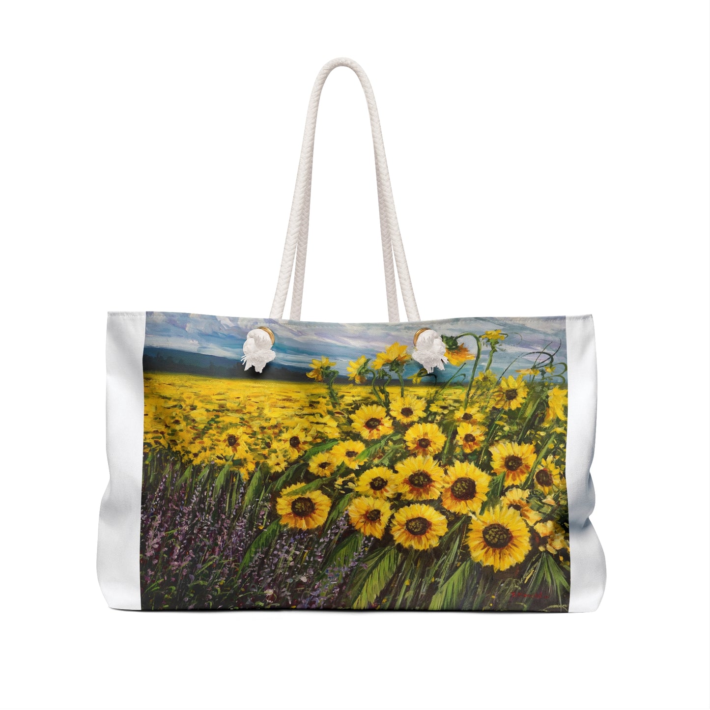 WEEKENDER BAG - SUNFLOWERS