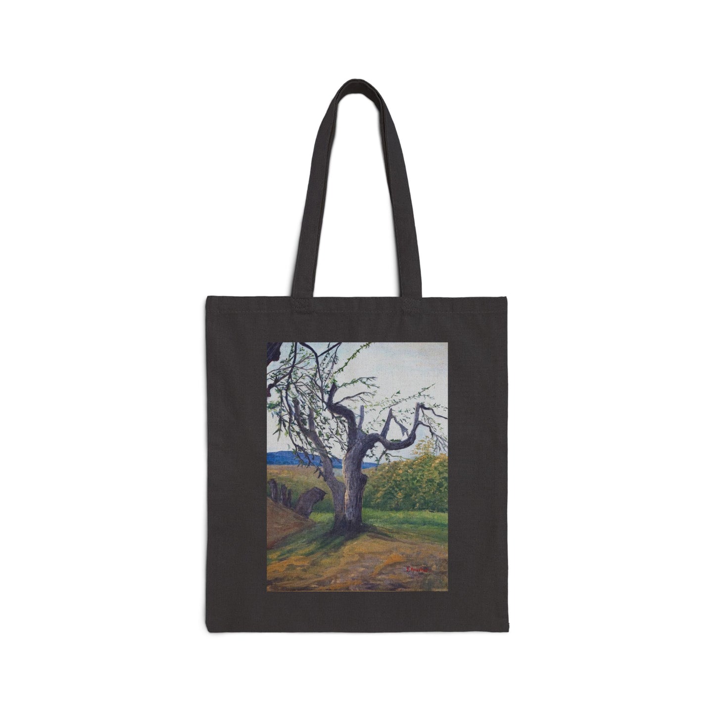 COTTON CANVAS TOTE BAG - AUTUMN